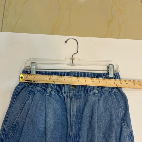 Vintage Eddie Bauer Men Blue Relaxed Fit Jeans Elastic waist - Picture 8 of 12